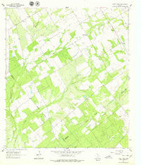 Three Oaks Texas Historical topographic map, 1:24000 scale, 7.5 X 7.5 Minute, Year 1961