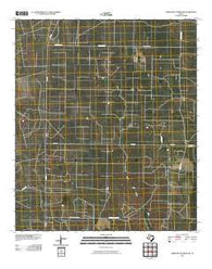 Three Bluff Draw SW Texas Historical topographic map, 1:24000 scale, 7.5 X 7.5 Minute, Year 2010
