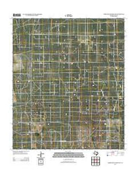 Three Bluff Draw SW Texas Historical topographic map, 1:24000 scale, 7.5 X 7.5 Minute, Year 2012