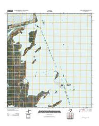 Three Islands Texas Historical topographic map, 1:24000 scale, 7.5 X 7.5 Minute, Year 2013