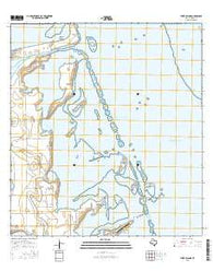 Three Islands Texas Current topographic map, 1:24000 scale, 7.5 X 7.5 Minute, Year 2016