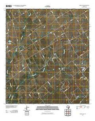 Three Oaks Texas Historical topographic map, 1:24000 scale, 7.5 X 7.5 Minute, Year 2010