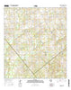 Three Oaks Texas Current topographic map, 1:24000 scale, 7.5 X 7.5 Minute, Year 2016