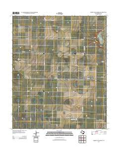 Three Way School Texas Historical topographic map, 1:24000 scale, 7.5 X 7.5 Minute, Year 2012