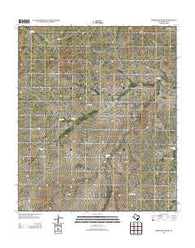Threemile Draw Texas Historical topographic map, 1:24000 scale, 7.5 X 7.5 Minute, Year 2012