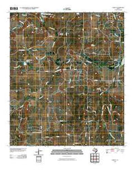 Thrifty Texas Historical topographic map, 1:24000 scale, 7.5 X 7.5 Minute, Year 2010