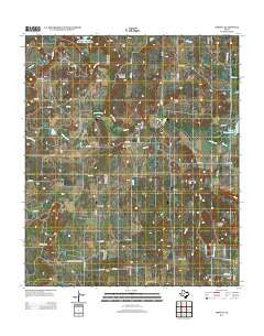 Thrifty Texas Historical topographic map, 1:24000 scale, 7.5 X 7.5 Minute, Year 2013