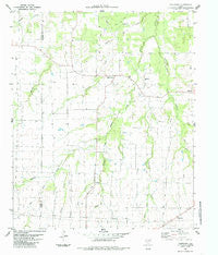 Tigertown Texas Historical topographic map, 1:24000 scale, 7.5 X 7.5 Minute, Year 1984