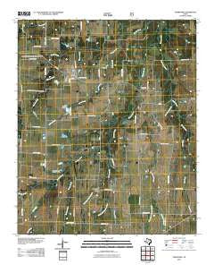 Tigertown Texas Historical topographic map, 1:24000 scale, 7.5 X 7.5 Minute, Year 2010