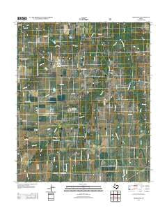 Tigertown Texas Historical topographic map, 1:24000 scale, 7.5 X 7.5 Minute, Year 2013