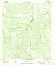 Tilden Texas Historical topographic map, 1:24000 scale, 7.5 X 7.5 Minute, Year 1968