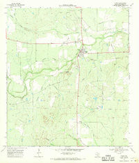 Tilden Texas Historical topographic map, 1:24000 scale, 7.5 X 7.5 Minute, Year 1968