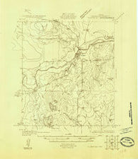 Tilden No. 1 Texas Historical topographic map, 1:48000 scale, 7.5 X 7.5 Minute, Year 1925