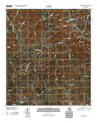 Timber Creek Texas Historical topographic map, 1:24000 scale, 7.5 X 7.5 Minute, Year 2010