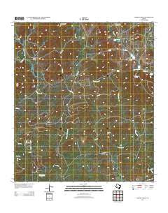 Timber Creek Texas Historical topographic map, 1:24000 scale, 7.5 X 7.5 Minute, Year 2013