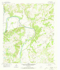Tin Top Texas Historical topographic map, 1:24000 scale, 7.5 X 7.5 Minute, Year 1959