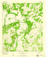 Tin Top Texas Historical topographic map, 1:24000 scale, 7.5 X 7.5 Minute, Year 1959