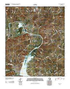 Tin Top Texas Historical topographic map, 1:24000 scale, 7.5 X 7.5 Minute, Year 2010