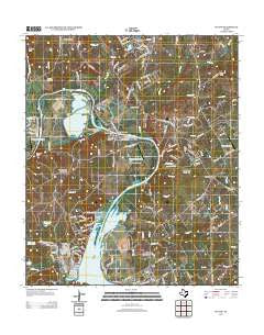 Tin Top Texas Historical topographic map, 1:24000 scale, 7.5 X 7.5 Minute, Year 2012