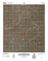 Tinaja Texas Historical topographic map, 1:24000 scale, 7.5 X 7.5 Minute, Year 2010