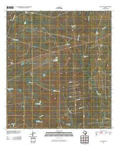 Tios Creek Texas Historical topographic map, 1:24000 scale, 7.5 X 7.5 Minute, Year 2010