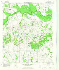 Tira Texas Historical topographic map, 1:24000 scale, 7.5 X 7.5 Minute, Year 1964