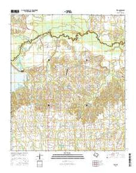 Tira Texas Current topographic map, 1:24000 scale, 7.5 X 7.5 Minute, Year 2016