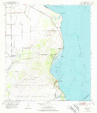Tivoli SE Texas Historical topographic map, 1:24000 scale, 7.5 X 7.5 Minute, Year 1952