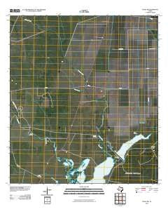 Tivoli SW Texas Historical topographic map, 1:24000 scale, 7.5 X 7.5 Minute, Year 2010