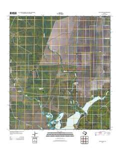 Tivoli SW Texas Historical topographic map, 1:24000 scale, 7.5 X 7.5 Minute, Year 2013