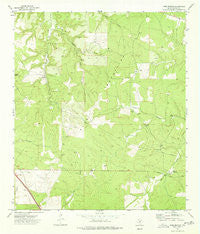 Tobe Branch Texas Historical topographic map, 1:24000 scale, 7.5 X 7.5 Minute, Year 1974