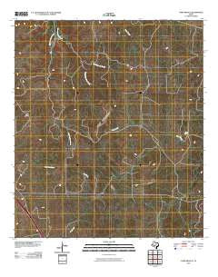 Tobe Branch Texas Historical topographic map, 1:24000 scale, 7.5 X 7.5 Minute, Year 2010