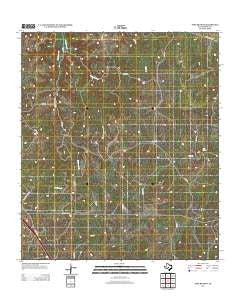 Tobe Branch Texas Historical topographic map, 1:24000 scale, 7.5 X 7.5 Minute, Year 2012