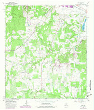 Togo Texas Historical topographic map, 1:24000 scale, 7.5 X 7.5 Minute, Year 1964