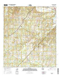 Togo Texas Current topographic map, 1:24000 scale, 7.5 X 7.5 Minute, Year 2016