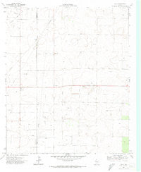 Tokio Texas Historical topographic map, 1:24000 scale, 7.5 X 7.5 Minute, Year 1970