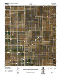Tokio Texas Historical topographic map, 1:24000 scale, 7.5 X 7.5 Minute, Year 2010