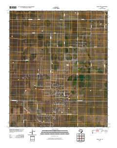 Tokio NW Texas Historical topographic map, 1:24000 scale, 7.5 X 7.5 Minute, Year 2010