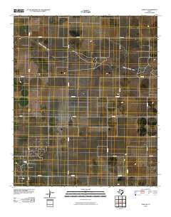 Tokio SE Texas Historical topographic map, 1:24000 scale, 7.5 X 7.5 Minute, Year 2010