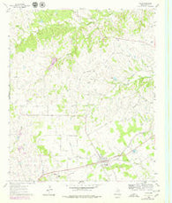 Tolar Texas Historical topographic map, 1:24000 scale, 7.5 X 7.5 Minute, Year 1960