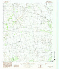 Tolbert Texas Historical topographic map, 1:24000 scale, 7.5 X 7.5 Minute, Year 1983