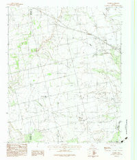 Tolbert Texas Historical topographic map, 1:24000 scale, 7.5 X 7.5 Minute, Year 1983