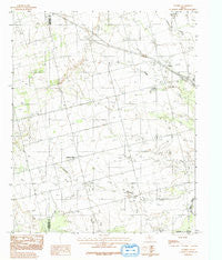 Tolbert Texas Historical topographic map, 1:24000 scale, 7.5 X 7.5 Minute, Year 1983