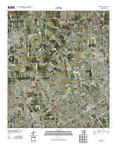 Tomball Texas Historical topographic map, 1:24000 scale, 7.5 X 7.5 Minute, Year 2010