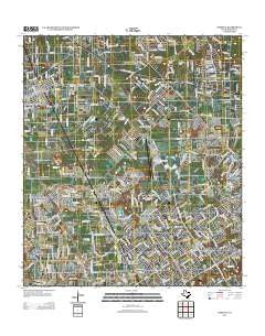 Tomball Texas Historical topographic map, 1:24000 scale, 7.5 X 7.5 Minute, Year 2013