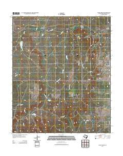 Tonk Creek Texas Historical topographic map, 1:24000 scale, 7.5 X 7.5 Minute, Year 2013