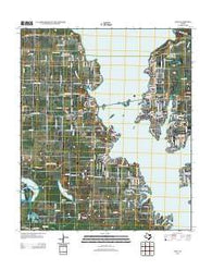 Tool Texas Historical topographic map, 1:24000 scale, 7.5 X 7.5 Minute, Year 2012