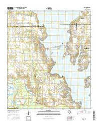 Tool Texas Current topographic map, 1:24000 scale, 7.5 X 7.5 Minute, Year 2016