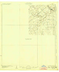 Tordia Texas Historical topographic map, 1:62500 scale, 15 X 15 Minute, Year 1931