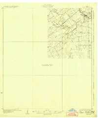Tordia Texas Historical topographic map, 1:62500 scale, 15 X 15 Minute, Year 1931